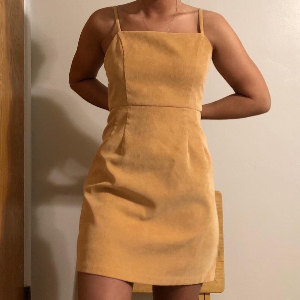 urban outfitters corduroy dress